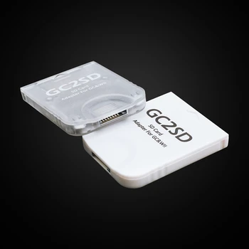 Адаптер карты памяти GC2SD, Совместимый с Заменой Консоли Устройства чтения карт памяти GameCubeWii Mirco