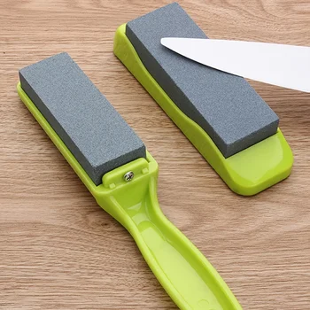 Точилка для ножей с ручкой, заточка кухонного инструмента, бытовая точилка для экономии труда