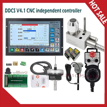 Ddcs V4.1 3axis 4axis Комплект контроллера с Чпу Система управления G Code Поддерживает Mpg Инструмент для настройки ручного колеса Mp21-10-2 3d Prob