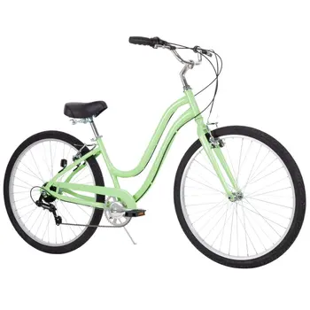 Женский комфортный велосипед In. Parkside с идеальной рамой, мятного цвета
