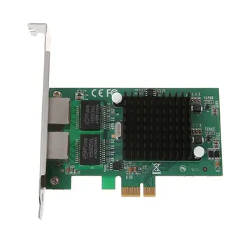 PCI-Express Двухпортовый Серверный адаптер Gigabit Ethernet 10/100/1000 Мбит/с NIC EXPI9402PT Контроллер