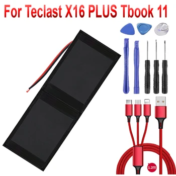 Аккумулятор для Планшетного ПК Teclast X16 PLUS Tbook 11 Литий-Полимерный Аккумулятор Для Замены 3,7 В/3,8 В 3090239 3 Линии