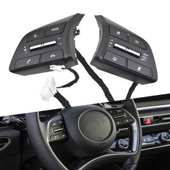 Для Hyundai Sonata DN8 AT MPI 2.5L Limited 1.6 T Custo 2020, Рулевое колесо, Кнопки Круиз-контроля, Переключатели автомобильных аксессуаров