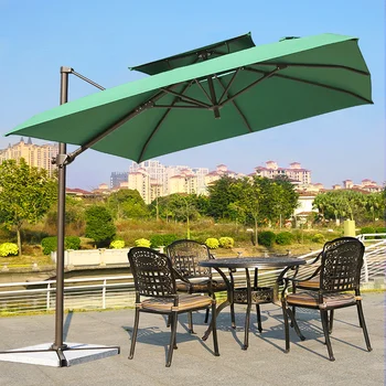 Зонт открытый зонт от солнца открытый зонт пляжный зонт балкон Римский зонт открытый зонт зонт во дворе