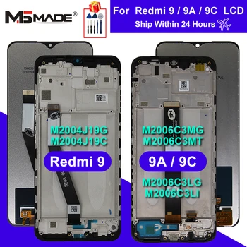 Оригинал Для Xiaomi Redmi 9 9A 9C ЖК-дисплей С Сенсорным Экраном Digitizer Для Redmi 9 M2004J19AG M2004J19C В Сборе Запасные Части