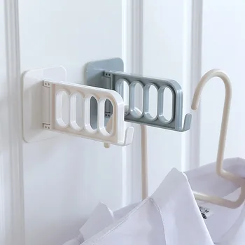Вешалка на дверь спальни Вешалка для одежды Над дверью Пластиковые крючки для организации домашнего хранения Держатель кошелька для сумок Рельсы