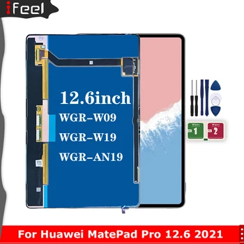 100% Тест Для Huawei MatePad Pro 12.6 2021 WGRR ЖК-дисплей С Сенсорным Экраном и Цифровым Преобразователем В Сборе Для MatePad Pro 12.6 WGRR
