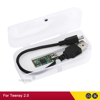 2 шт./лот Новая миниатюрная клавиатура USB 2.0 мышь Teensy для Arduino AVR ISP Экспериментальная плата U диск Mega32u4