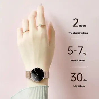 Стильные наручные часы, мониторинг сна на нескольких языках, умные часы для фитнеса, 1,3-дюймовые умные часы с низким энергопотреблением.