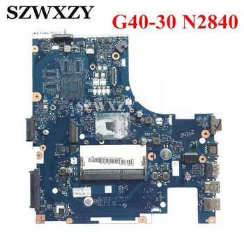 Восстановленная 14-дюймовая Материнская Плата для ноутбука Lenovo G40 G40-30 с процессором N2840 NM-A311 5B20G91649 DDR3L Полностью Протестирована