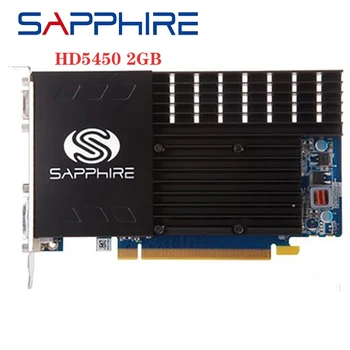 Видеокарта SAPPHIRE HD 5450 2GB GPU Для AMD HD6450 2GB 625/650 МГц Используется Настольная Графическая Видеокарта Radeon HD 5450 2GB GDDR3