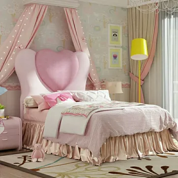 Апартаменты со спальней для девочек-принцесс и детская кровать для знаменитостей в Интернете, мебель для комнаты девочек-подростков, апартаменты в спальне, гостиничный номер
