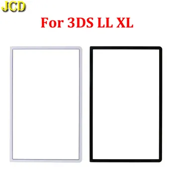 JCD 10шт Верхний Экранный Объектив ЖК-экран Пластиковая Крышка Для 3DS LL XL Передняя Рамка ЖК-экрана Крышка Объектива Для 3DSXL 3DSLL